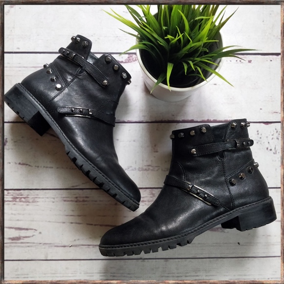 stuart weitzman go west studded bootie